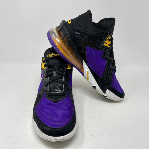 Nike Lebron 18 Low ACG Terra Purple Black White Mens 9 1/2 S1195-2005 - Picture 7 of 15